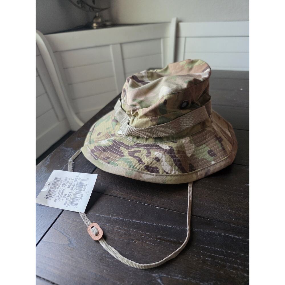USGI Boonie Hat Sun Jungle Cap Type II OCP Multicam Size 7 NWT Military Issue